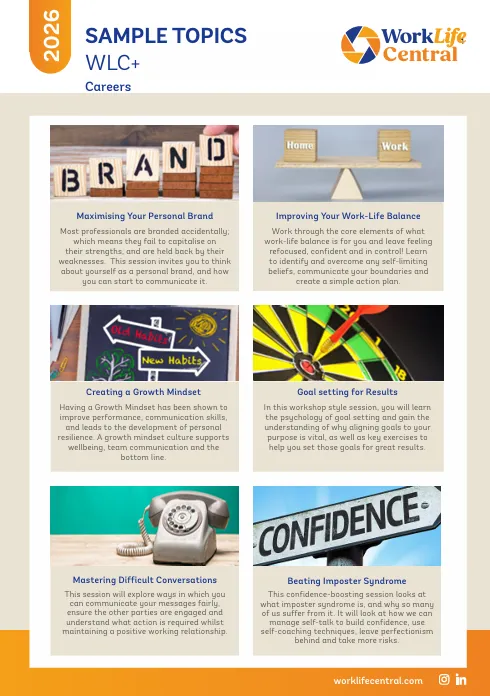 Sample topics preview